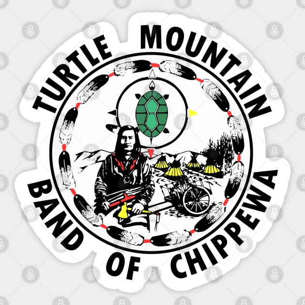 Turtle Mountain Band of Chippewa Sticker by Historia